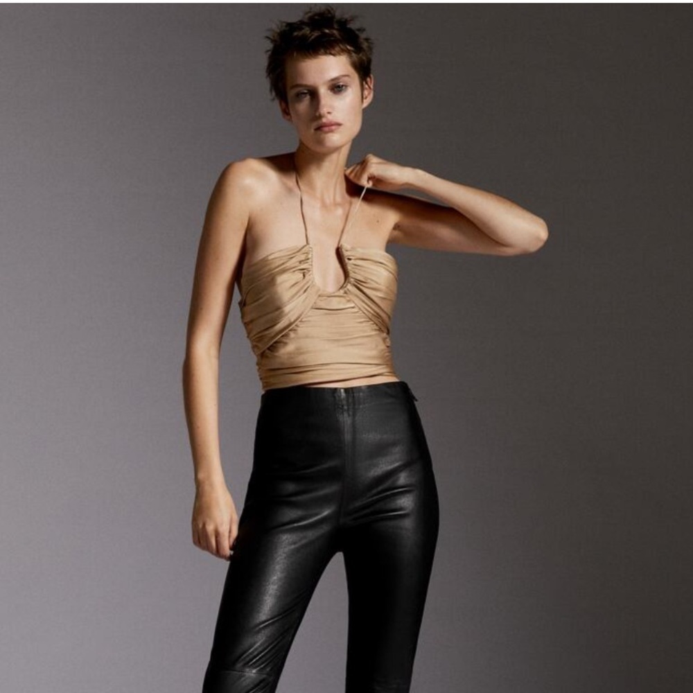 Zara Draped Halter - Picture 8 of 8